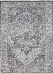 Baile Arlington Vintage Inspired In Grey Rug