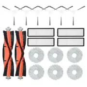 18Pcs Robot Vacuum S10+/S10 Plus Cleaner Main Side Brush, Hepa Filter, Mop Rag