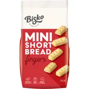 Bisko Bakehouse Mini Short Bread Fingers 160g