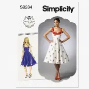 Sweetheart SewKit: Misses' Lined Dress Pattern, Sizes 4-12, White (Code 9284)