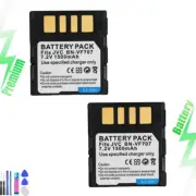 2X Replacement Battery for JVC BN-VF707 BN-VF707U BN-VF707UE BN-VF707US GR-D650U