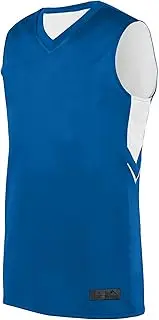 [Augusta Sportswear] Augusta 1167 Youth Alley-Oop Reversible Jersey Royal/White M