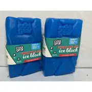 Cool Gear Freezer Gel Ice Block 2-Pack for Lunchboxes