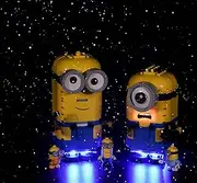 [Brick Shine] Light Kit for LEGO Minions and their Lair 75551 (Lego Set is not included) (Classic)