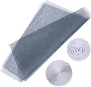 IWOWHERO Self Adhesive DIY Window Screen Mesh for Insect Protection Netting Breathable Easy to Cut for Bedrooms Living Rooms Kitchens