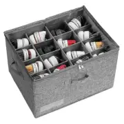 Shoe Organizer for Closet, Fits 16 Pairs, Large Shoe Box Storage Containers w...