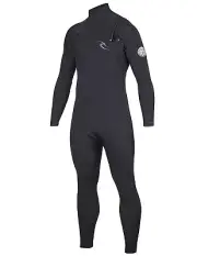 RIP CURL Men's 3/2 DAWN PATROL CZ Wetsuit - BLK - Small - NWT - LAST ONE LEFT