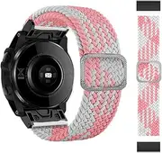 [EKSIL] 26 22mm Watchbands For Garmin Fenix 7 7X Fenix 6 6X Pro 5 5X Plus 3 3HR Loop Nylon Quick Release Watch Easyfit Wrist Band Straps
