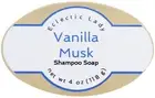 Vanilla Musk Shampoo Soap Bar By Eclectic Lady, 4 oz Bar