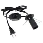 Salt Lamp Replacement Cord with Dimmer Control Switch E12 110V