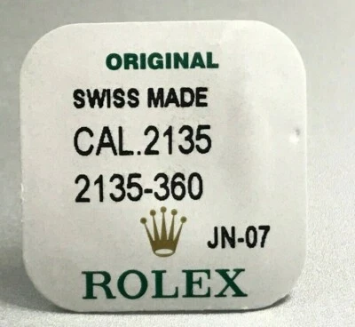 New Rolex Genuine Cal. 2135-360 Second Wheel Factory Sealed Package 2135 360