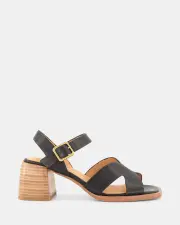 Shelly Shen Minke/Black Womens Heels 08