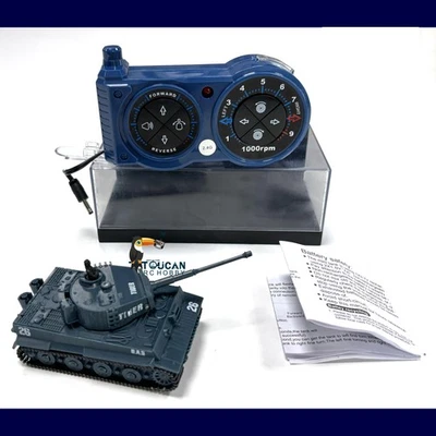 Hot Sale 1:72 Ready to Run Mini Tank RC German Tiger WW2 Battle Tank Easy 2.4G