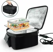 Zone Tech Car Travel Camping Heated Insulated Lunch Box Stove Carrying Case