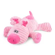 Kazoo Furries Funky Pig Dog Toy Pink M