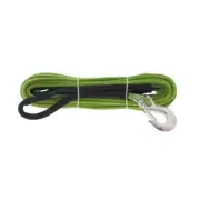 DYNEEMA SK75 ROPE 9.5mm x 30m GREEN T/S 9500lbs WINCH