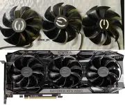 GPU Replacement Cooler Fan For EVGA FTW3 Ultra RTX 2080ti 2080S 2080 2070