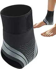 Sport Ankle Brace,Ankle Support Wrap For Wen | Elastic Adjustable Sports Compression Sleeves For Badminton, Hiking, Running, Outdoor