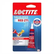 Loctite Nut & Bolt Threadlocker Red271 Permanent Heavy( pack of 4) 6 mlx4 pc