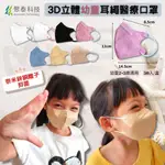 聚泰 幼童3D立體醫用口罩 2-5歲 醫療口罩 兒童口罩 台灣製造