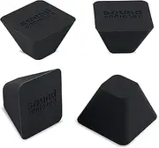 Sound Addicted SubCone Isolation Feet - Improve Subwoofer and Speaker Performance, can Sustain up to 165lb (4-Pack) Non-Adhesive