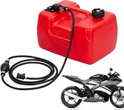 Boat Tank | Marine Oil Tank | Portable Fishing Boat Oil Container 3 Gallon for Yacht, Ship Crude Can with Filter and Pipe