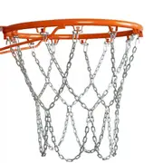 Heavy Duty Basketball Ring Metal Chain Net Official Size Rims Hoop 12 Loop