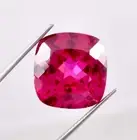 FLAWLESS 17.40 Ct Natural Ceylon Purple Sapphire Cushion GIT Certified GEMSTONE