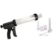 Weston Original Jerky Gun Jr , Plastic Tube Holds 1lb of Ground Meat, Dishwasher