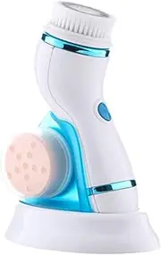 Ipetboom 1pc Wireless Charging Facial Cleansing Brush Deep Pore Cleaning Effect Face Scrub
