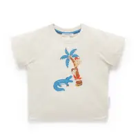 在飛比找momo購物網優惠-【Purebaby】澳洲有機棉 兒童短袖上衣/T恤 2款(男