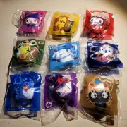 2024 McDonalds Happy Meal Toy Plush YU-GI-OH x HELLO KITTY-Full Set Of 9 US