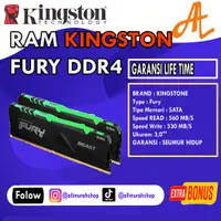 在飛比找蝦皮購物優惠-內存金士頓內存 RAM Fury KF432C16BBAK2