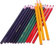 Veemoon 15pcs Boys and Girls Drawing Pencils Set No Sharpening Pull String Wax Pencils for Arts Crafts