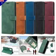 For Samsung S24 S23 S22 S21 S20 Ultra S10 Note20 Flip Case Leather Wallet Cover