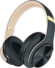 [DOQAUS] Bluetooth Headphones Over Ear, 90Hrs Playtime, Bluetooth5.3 Wireless Headphones with 3 EQ Mode, Hi-Fi Stereo Sound, Comfortable Earpads, Headphones Wireless for Cellphone PC Travel(Shadow Grey)