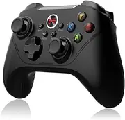 BEITONG Asura 2 Pro Wireless Controller - Hall Effect Triggers, ALPS Joystick for PC/Steam/Android TV/Tesla, Programmable M Buttons, 6 Axis PC Gamepad [Black with Motion Control]