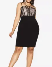 NWT City Chic Sensuous Dress Plus Size 20 City Chic Large