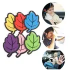 6PCS Leaf Shape Car Air Freshener Natural Hanging Vanilla Perfume