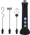 Milk Frother Handheld Electric Foam Maker USB Rechargeable Coffee Frother wit...