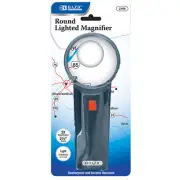 NEW 2.5" Round 3X Lighted Magnifier, Teachers Magnifier, Home scholars Magnifier