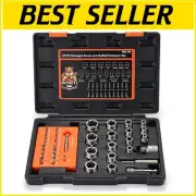 41-Piece Screw & Bolt Extractor Set with Carry Case - Efficient Repair Tools
