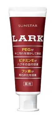 Sunstar LARK toothpaste for Smoker 150g