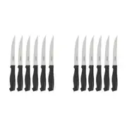 2 x 6pc Wiltshire Laser Kitchen Utensil Stainless Steel Steak Cutting Knife Set