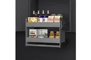 Elite Nero Pull Down 2-Tier Wall Cabinet Unit - for a 600mm Cupboard