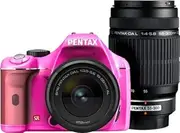 [Pentax] DSLR K-x Double Zoom Kit Pink/Pink 028