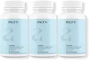 mars by GHC Micronized Creatine Monohydrate Caps: Powered with Shilajit (120 N) | 100% Pure and Natural | Good Health Company (Pack of 3)