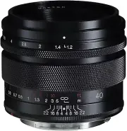 Voigtlander Standard Lens NOKTON 40mm F1.2 Aspherical Canon RF Mount Black