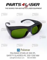 PALOMAR STARLUX 300 IPL SAFETY GLASSES, IPL 200-1200 NM, LASER SAFETY EYEWEAR
