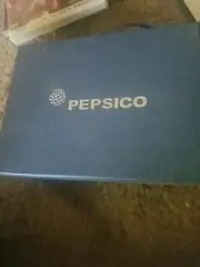 PepsiCo Employee Glass Recognition Award With PepsiCo Box